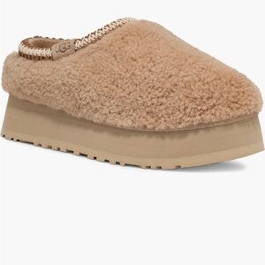 UGG Tazz Maxi Curly Genuine Shearling Platform Slipper
